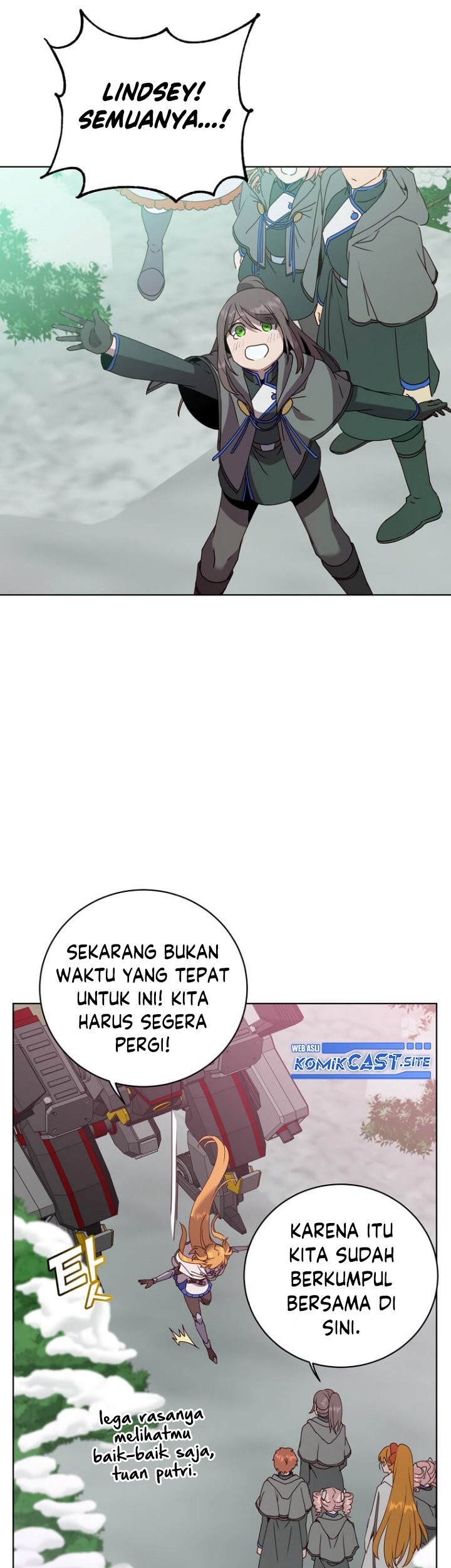 The MAX leveled hero will return! Chapter 113 Gambar 42