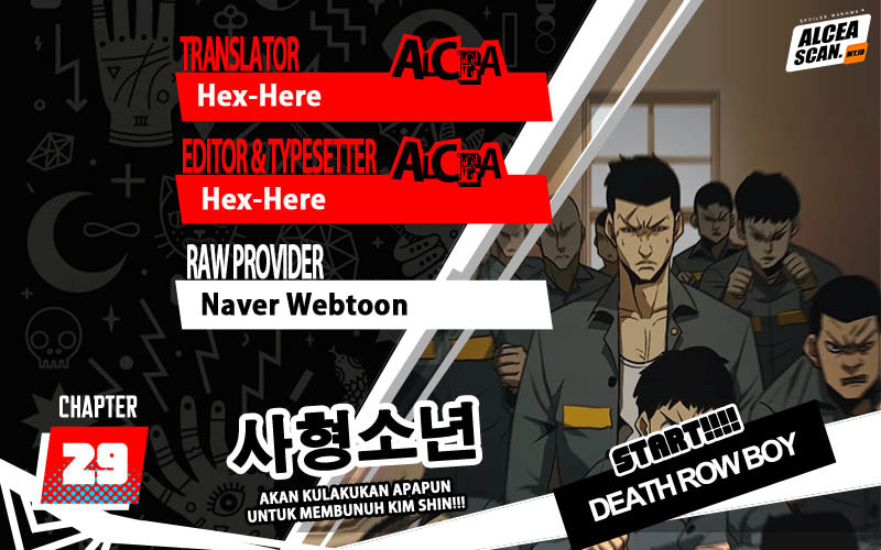 Komik Death Row Boy Chapter 29 gambar nomor 1