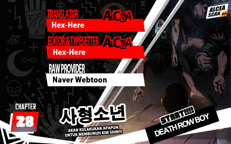 Komik Death Row Boy Chapter 28 gambar nomor 1