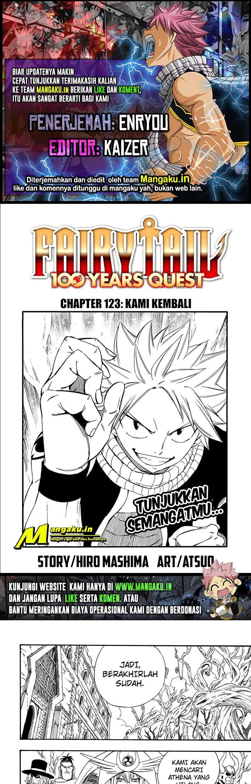 Komik Fairy Tail: 100 Years Quest Chapter 123 gambar nomor 1