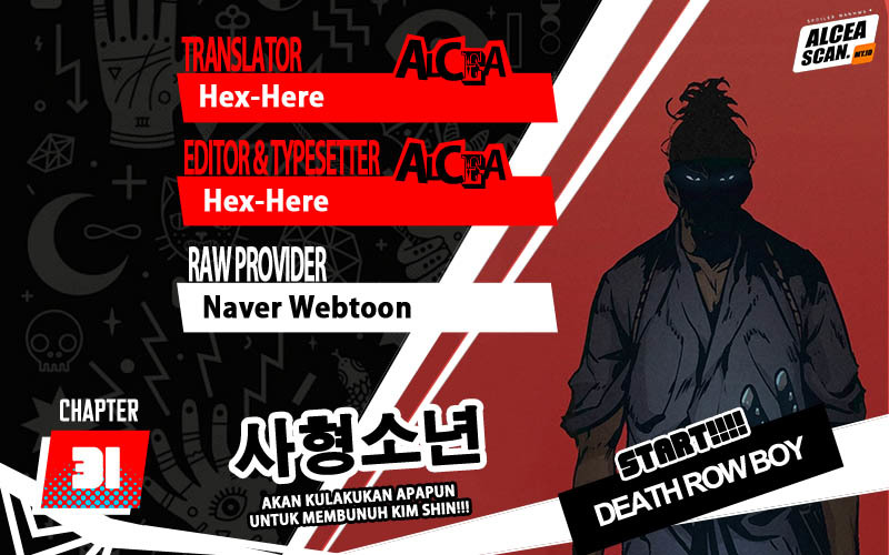 Komik Death Row Boy Chapter 31 gambar nomor 1