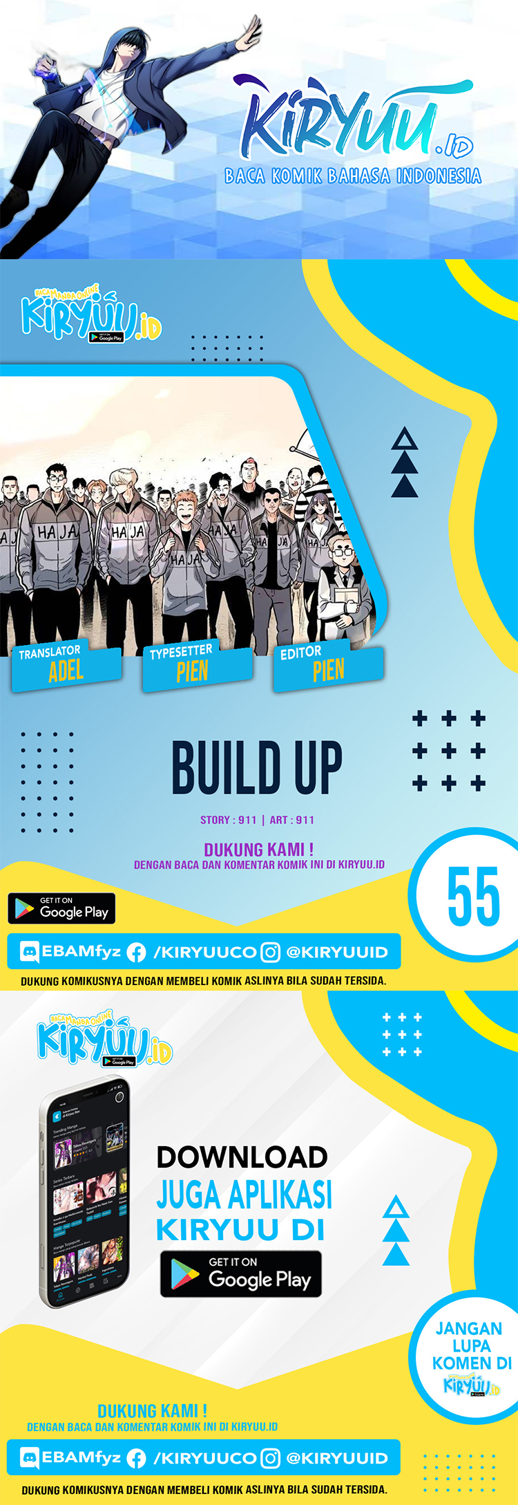 Komik Build Up Chapter 55 gambar nomor 1