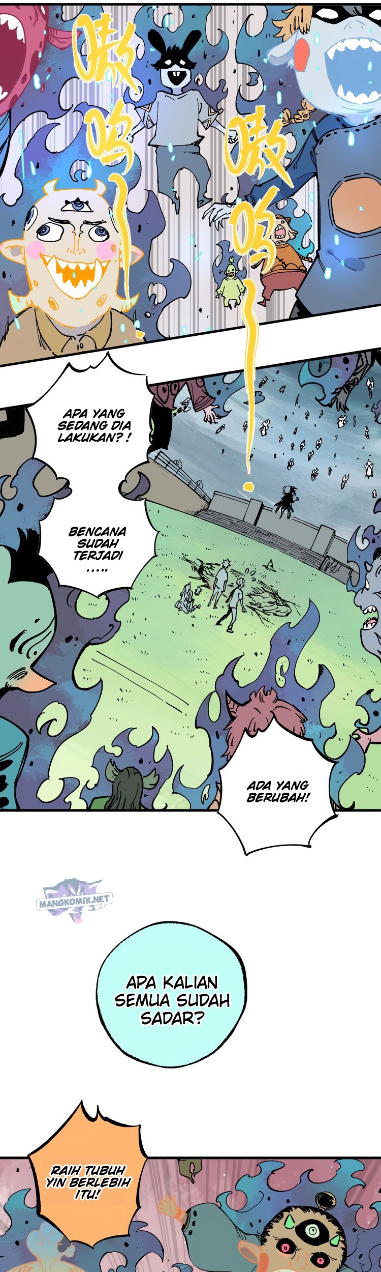 Siblings with a Mountain Man Chapter 59 Gambar 12