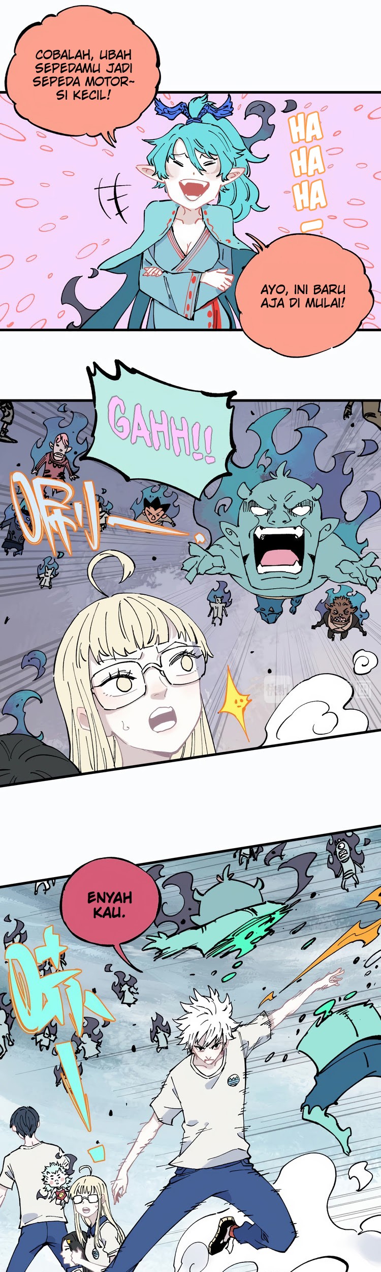 Siblings with a Mountain Man Chapter 59 Gambar 19