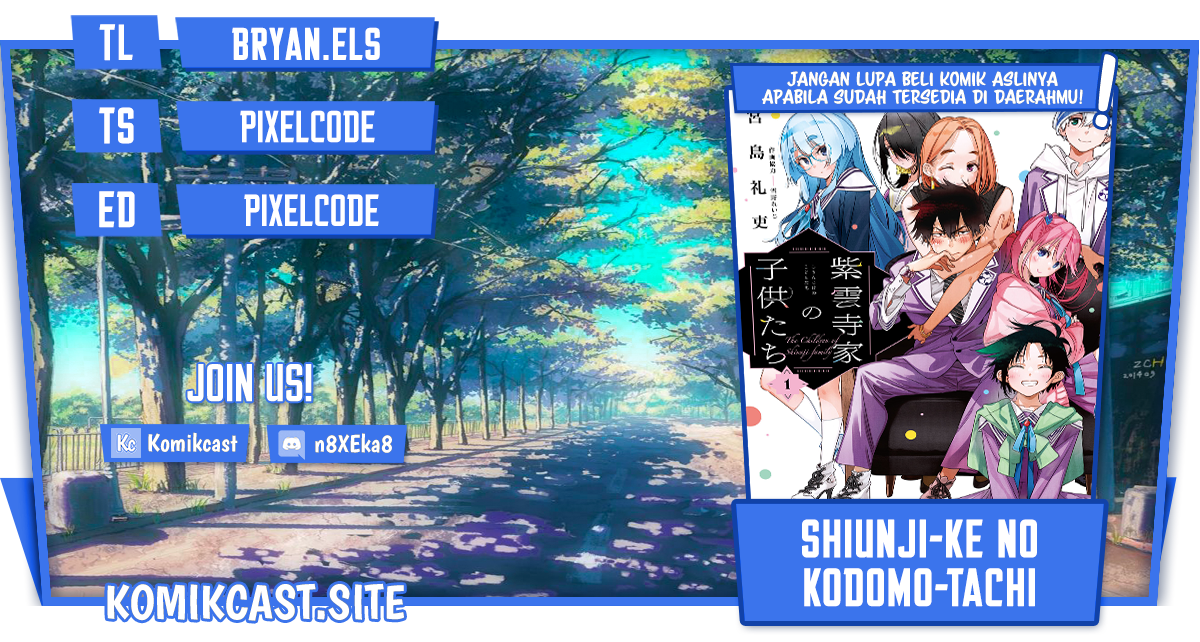 Komik Shiunji-ke no Kodomo-Tachi Chapter 08 gambar nomor 1