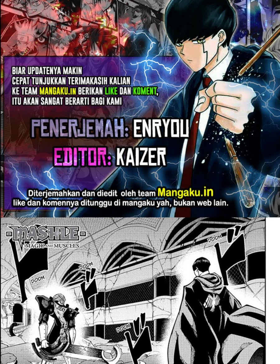 Komik Mashle: Magic and Muscles Chapter 136 gambar nomor 1