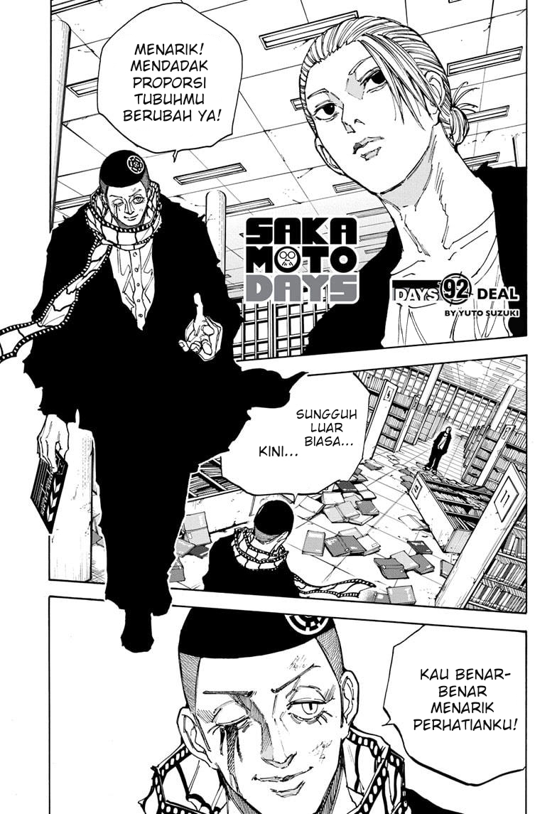 Manga Sakamoto Days Chapter 92 gambar nomor 2