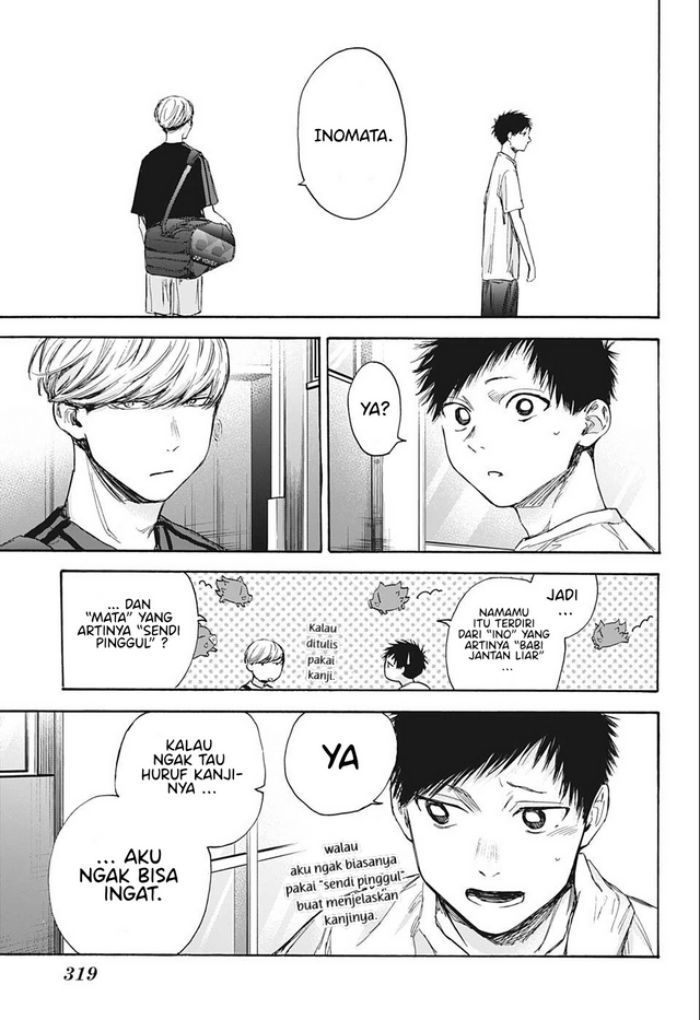 Ao no Hako Chapter 59 Gambar 14