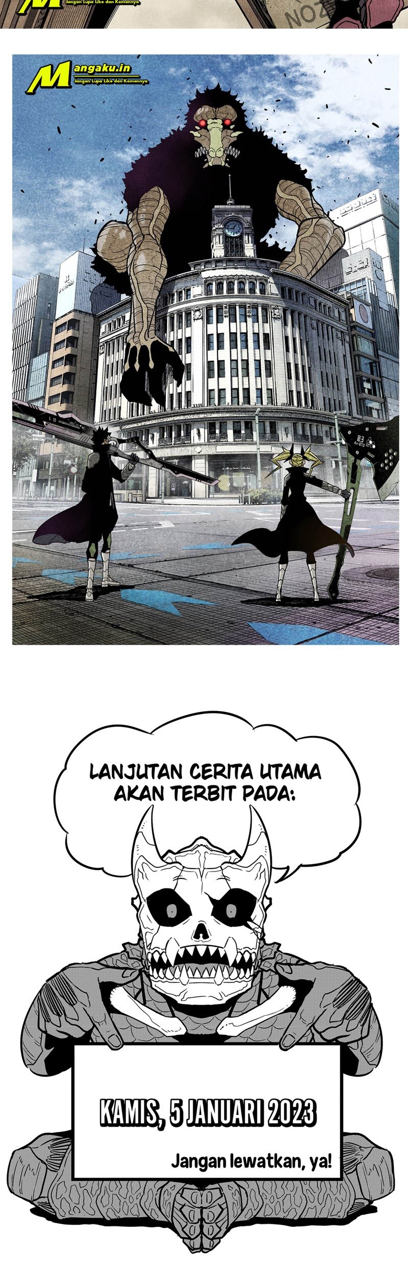 8Kaijuu Chapter 76.5 Gambar 5