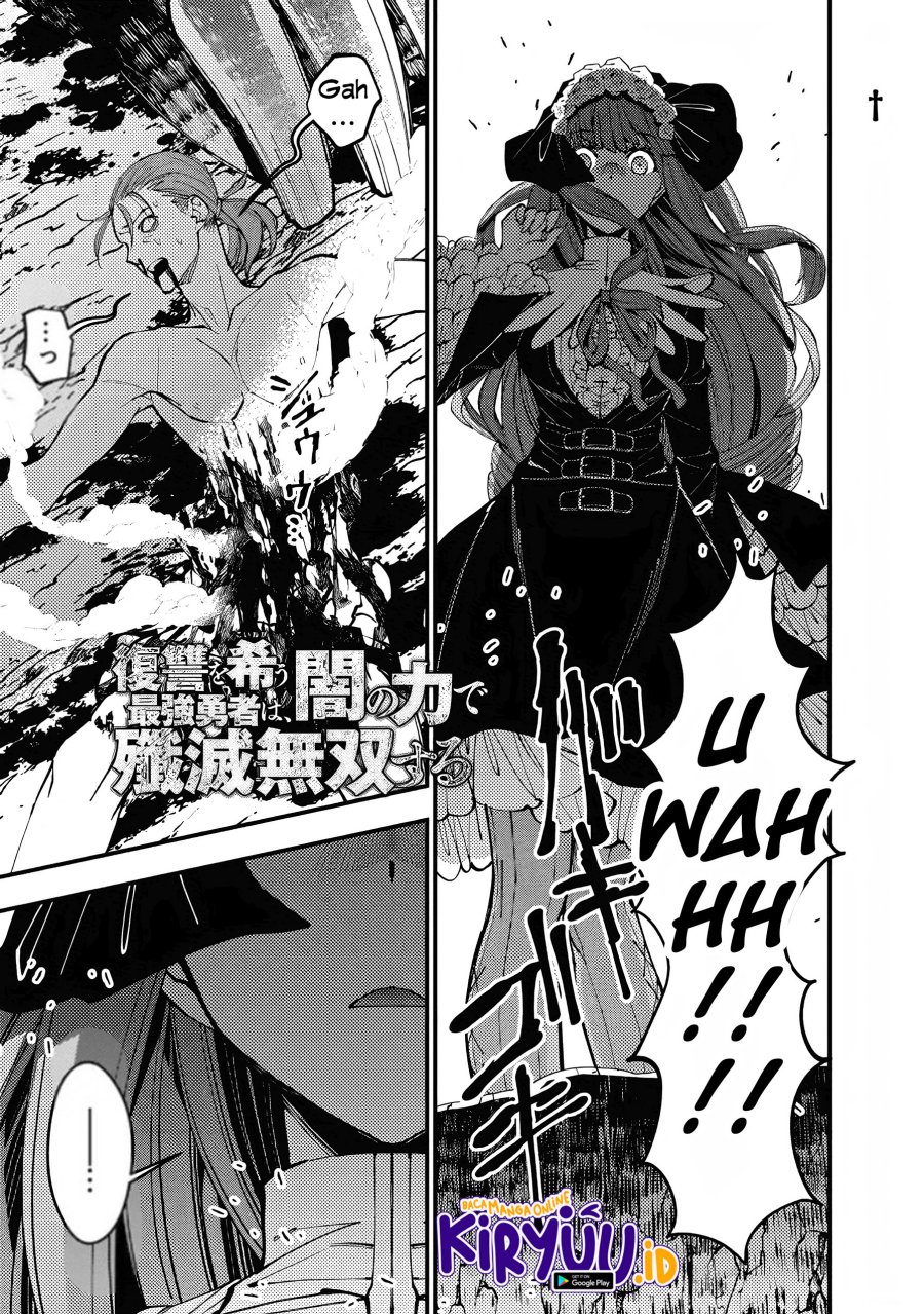 Manga Fukushuu o Koinegau Saikyou Yuusha wa, Yami no Chikara de Senmetsu Musou Suru Chapter 63 gambar nomor 2