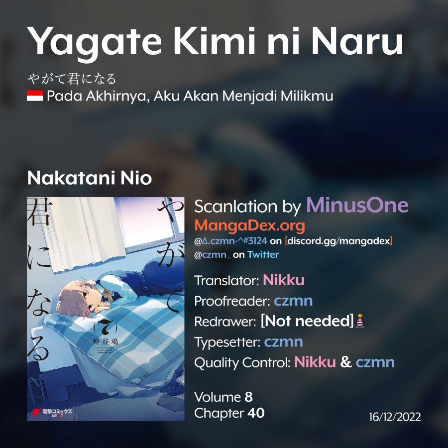 Komik Yagate Kimi ni Naru Chapter 40 gambar nomor 1