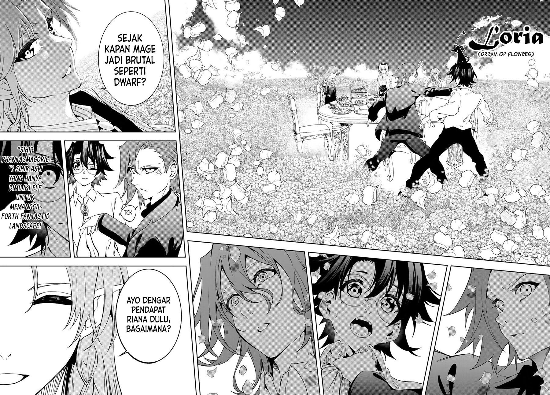 Tsue to Tsurugi no Wistoria Chapter 12 Gambar 5