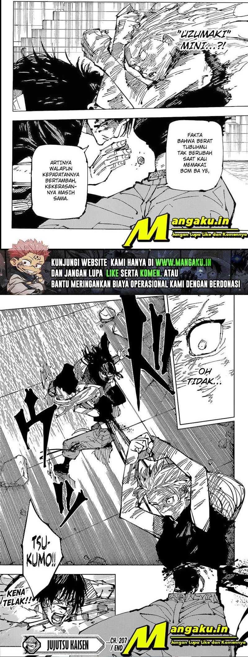 Jujutsu Kaisen Chapter 207 Gambar 10