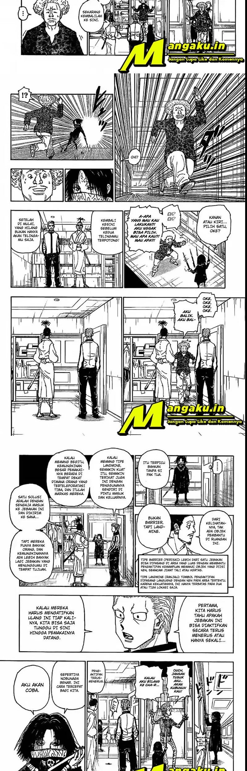 Hunter x Hunter Chapter 398 Gambar 3