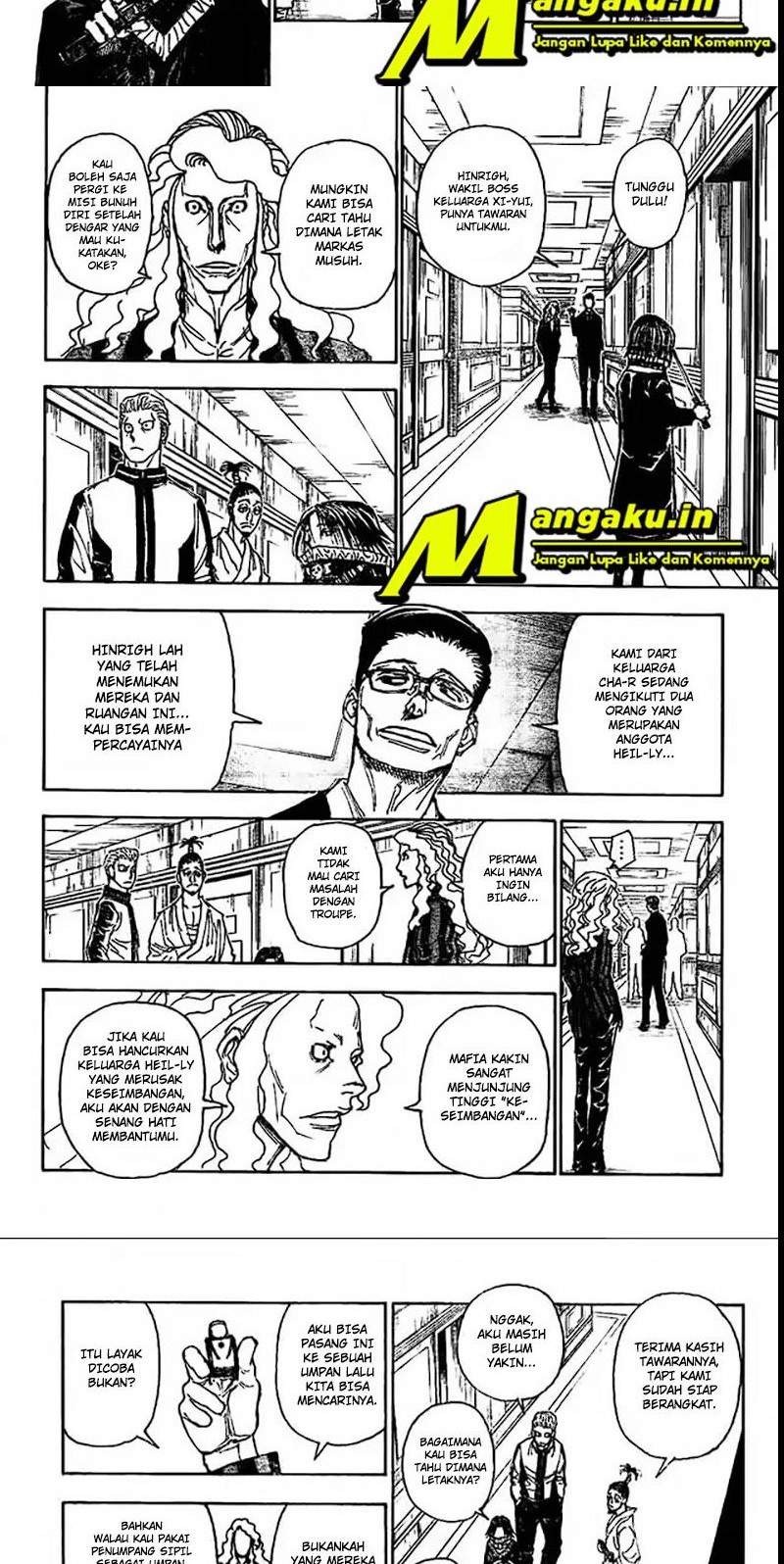 Hunter x Hunter Chapter 398 Gambar 4