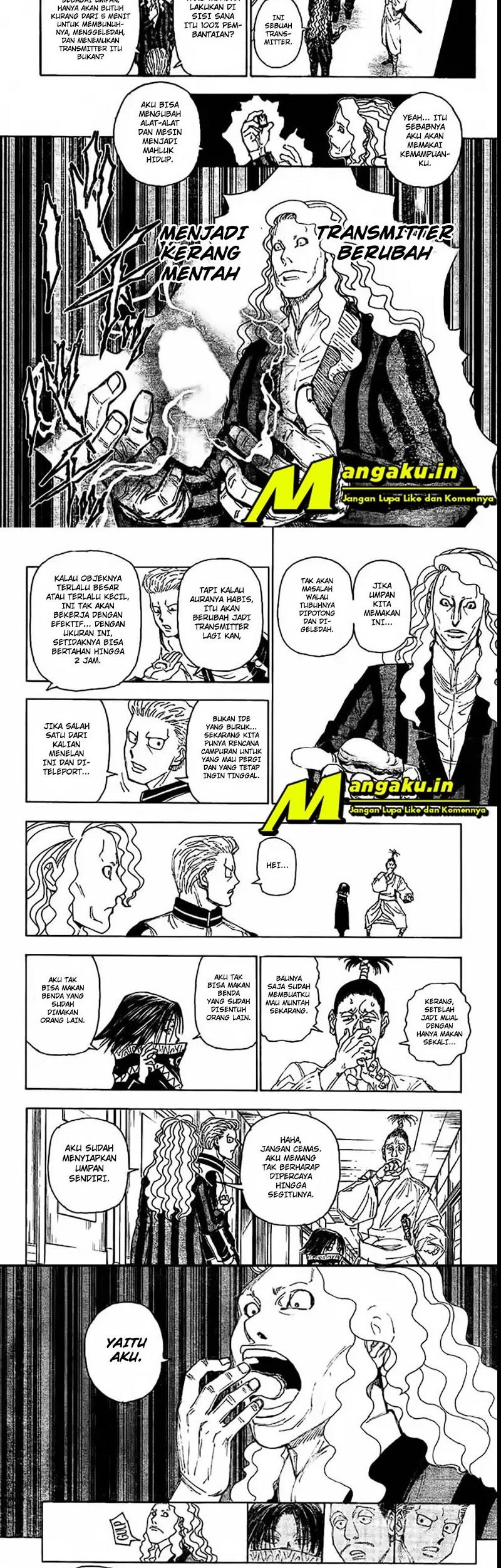 Hunter x Hunter Chapter 398 Gambar 5