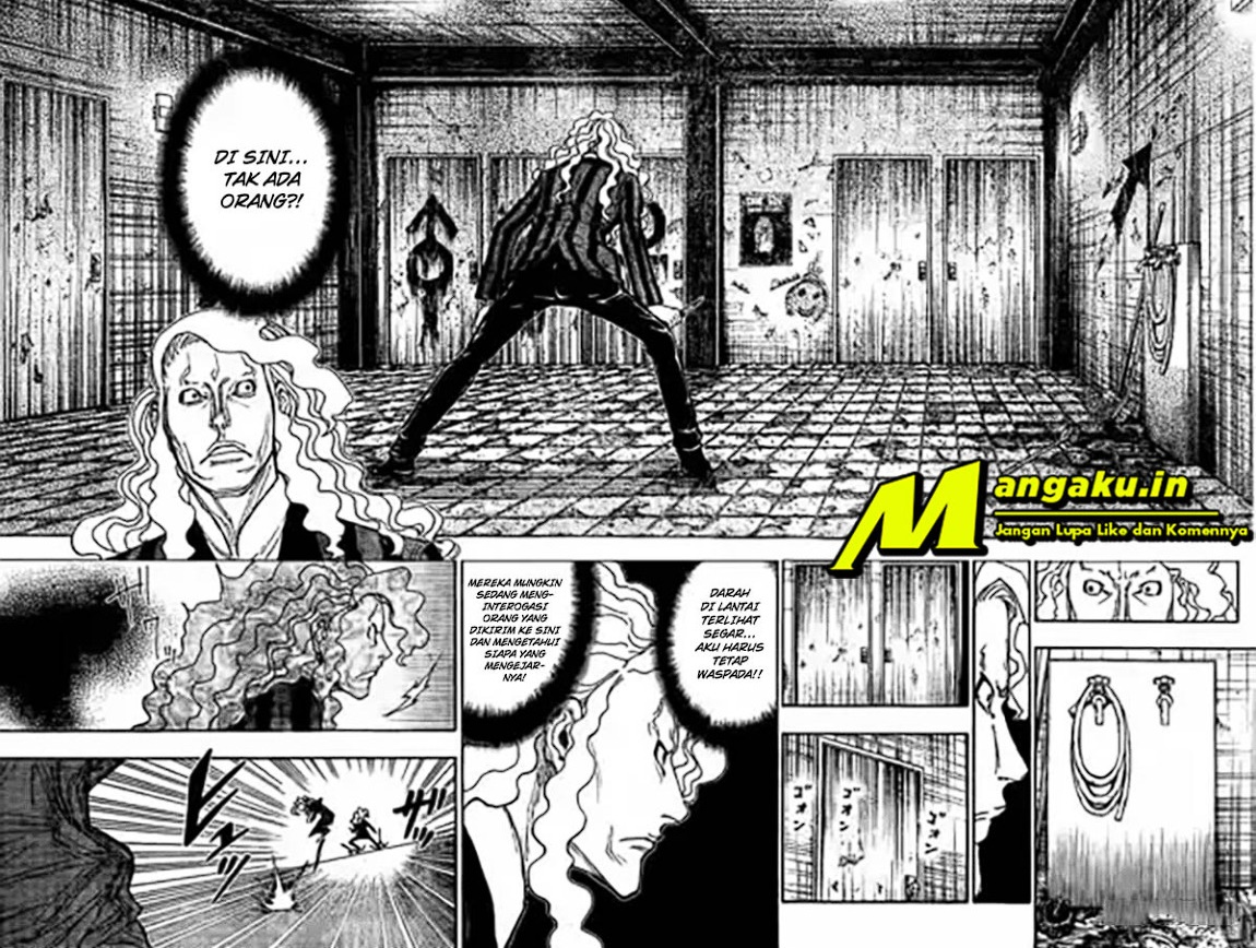 Hunter x Hunter Chapter 398 Gambar 8