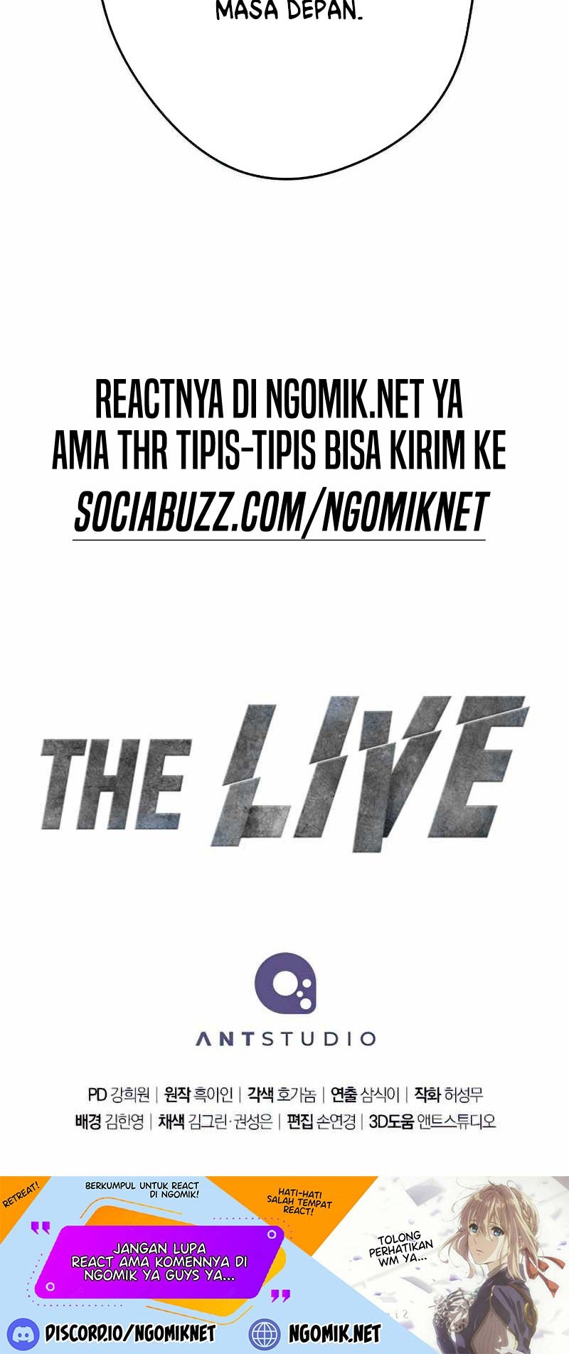 The Live Chapter 132 Gambar 77