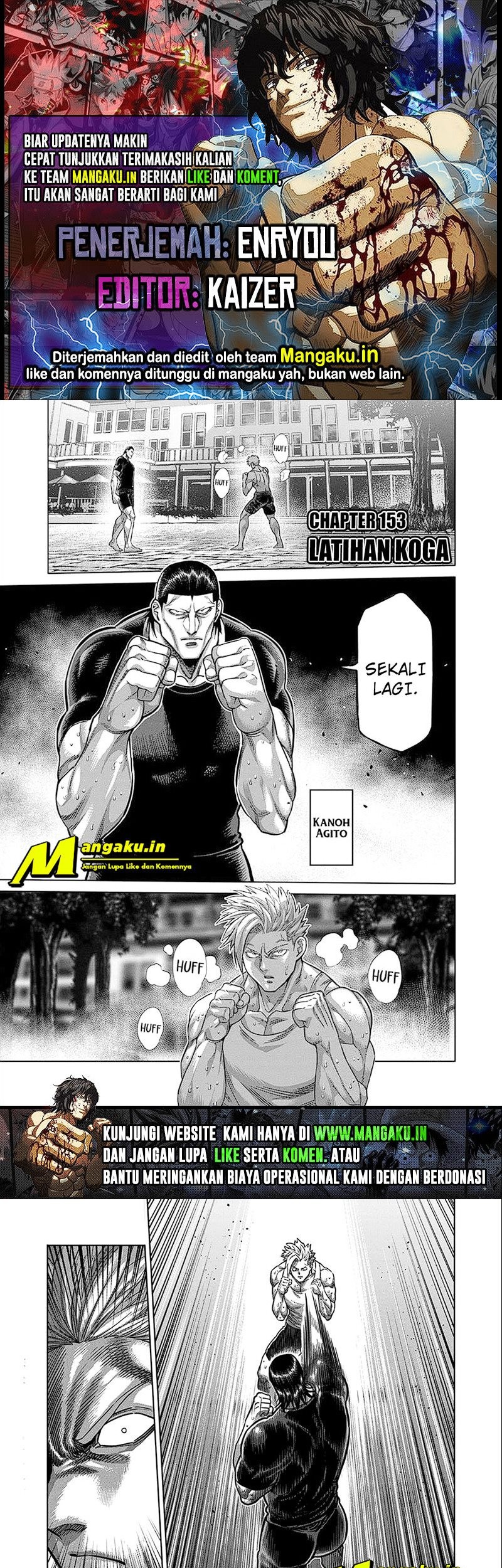Komik Kengan Omega Chapter 153 gambar nomor 1