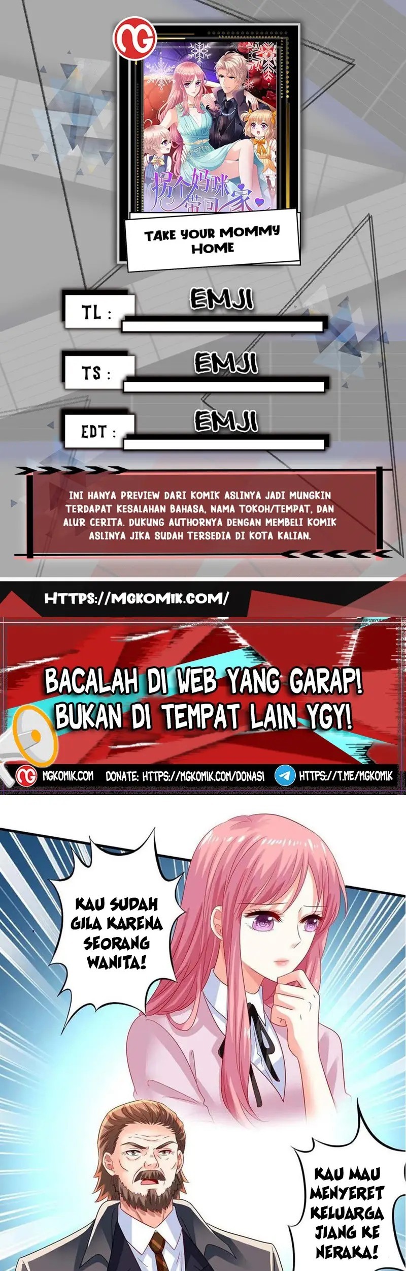 Komik Take Your Mommy Home Chapter 404 gambar nomor 1