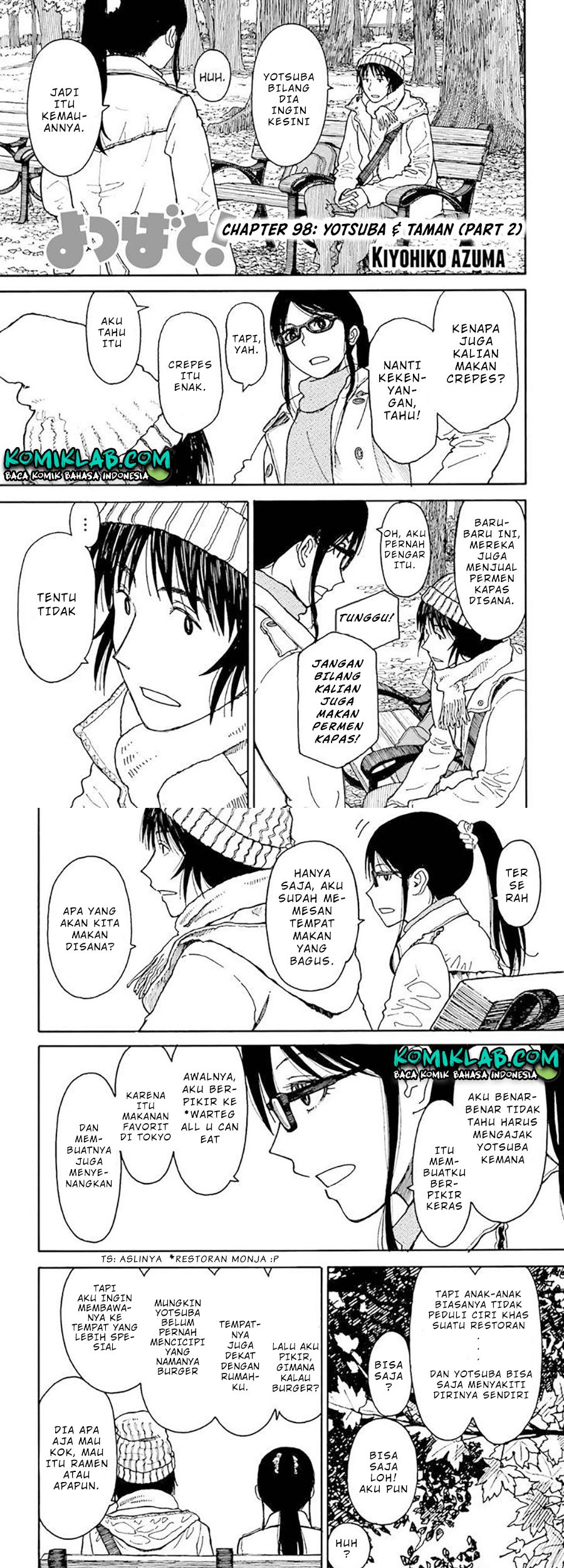 Yotsuba to! Chapter 98 Gambar 3