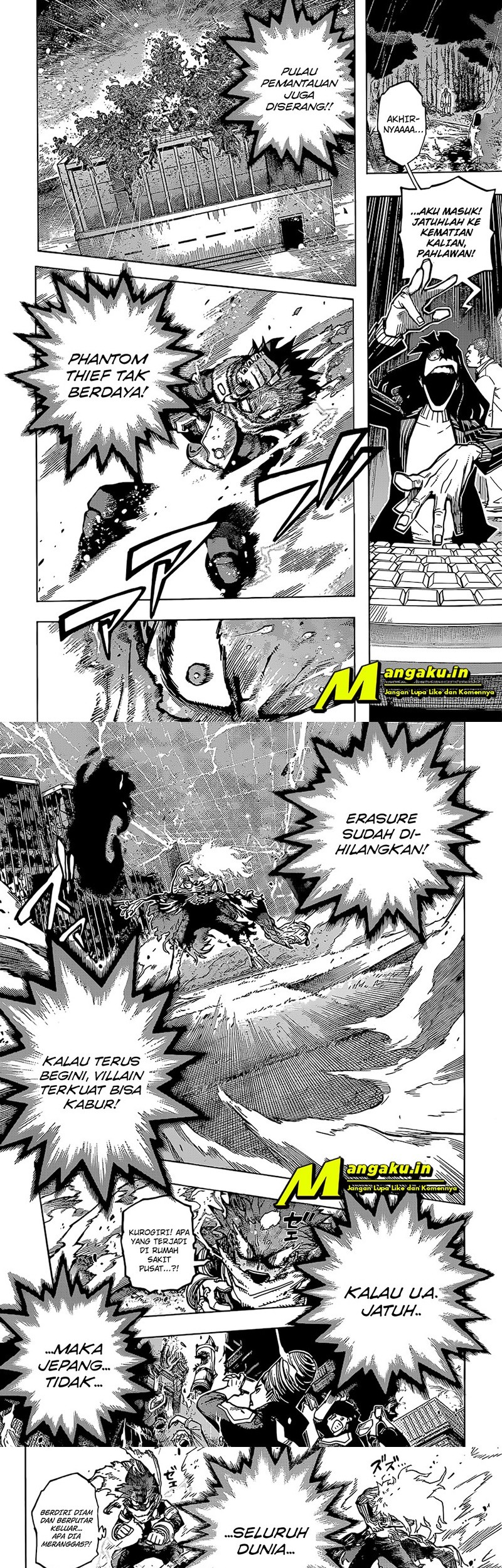 Boku no Hero Academia Chapter 377 Gambar 4