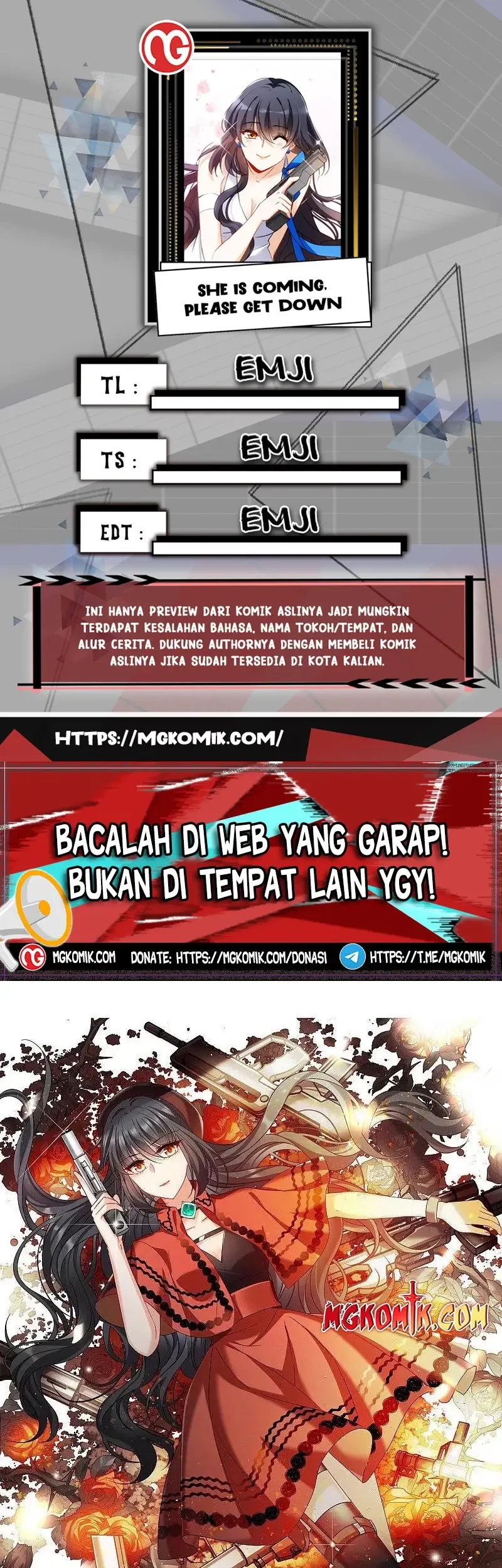 Komik She Is Coming, Please Get Down! Chapter 305 gambar nomor 1