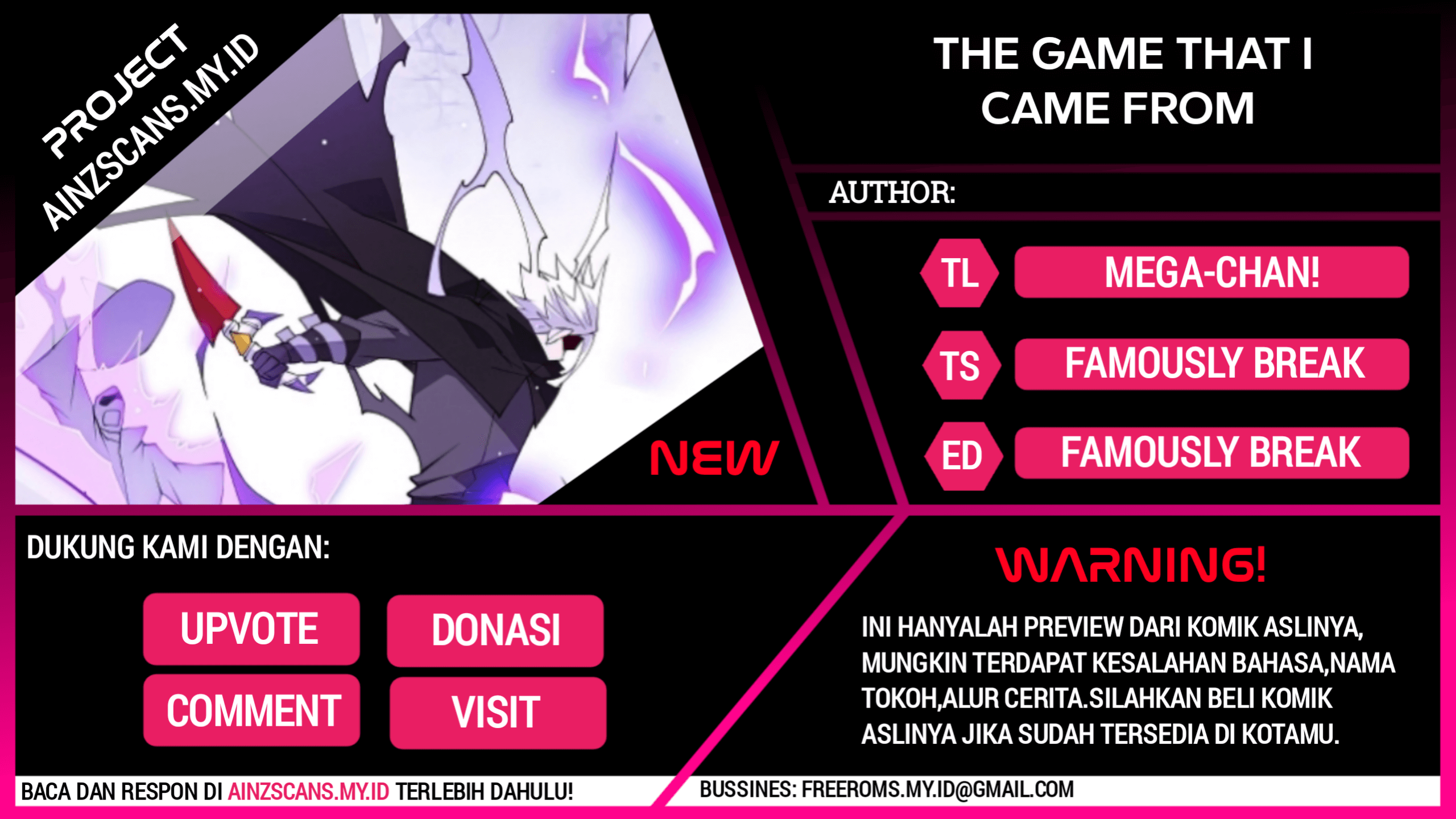 Komik The Game That I Came From Chapter 102 gambar nomor 1