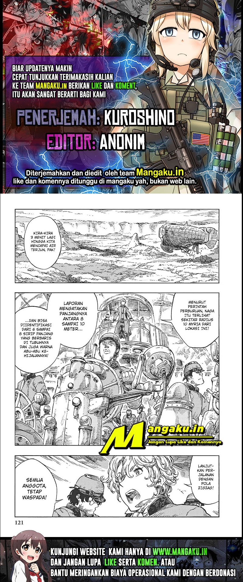 Komik Kuutei Dragons Chapter 22.1 gambar nomor 1