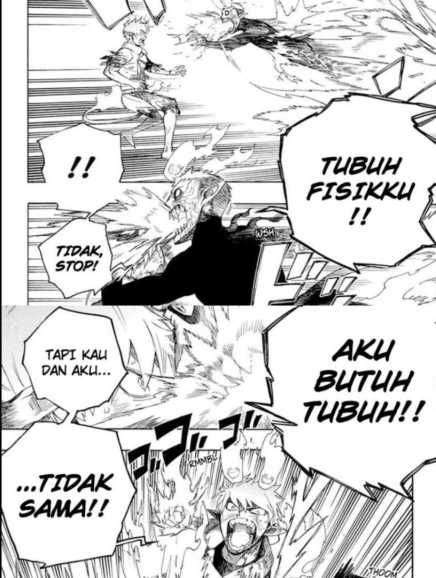 Ao no Exorcist Chapter 138.1 Gambar 15