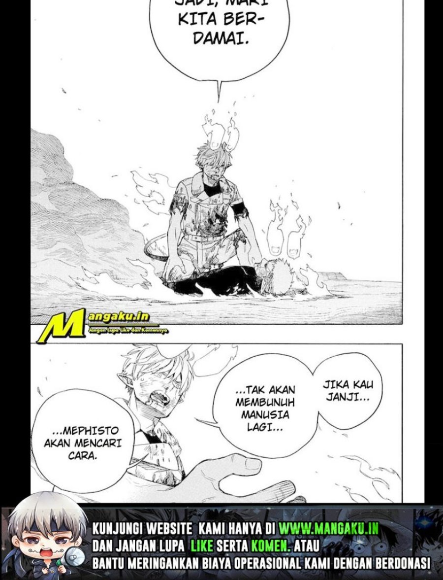 Ao no Exorcist Chapter 138.1 Gambar 18