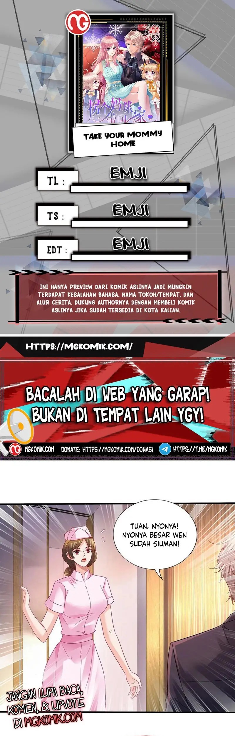 Komik Take Your Mommy Home Chapter 406 gambar nomor 1