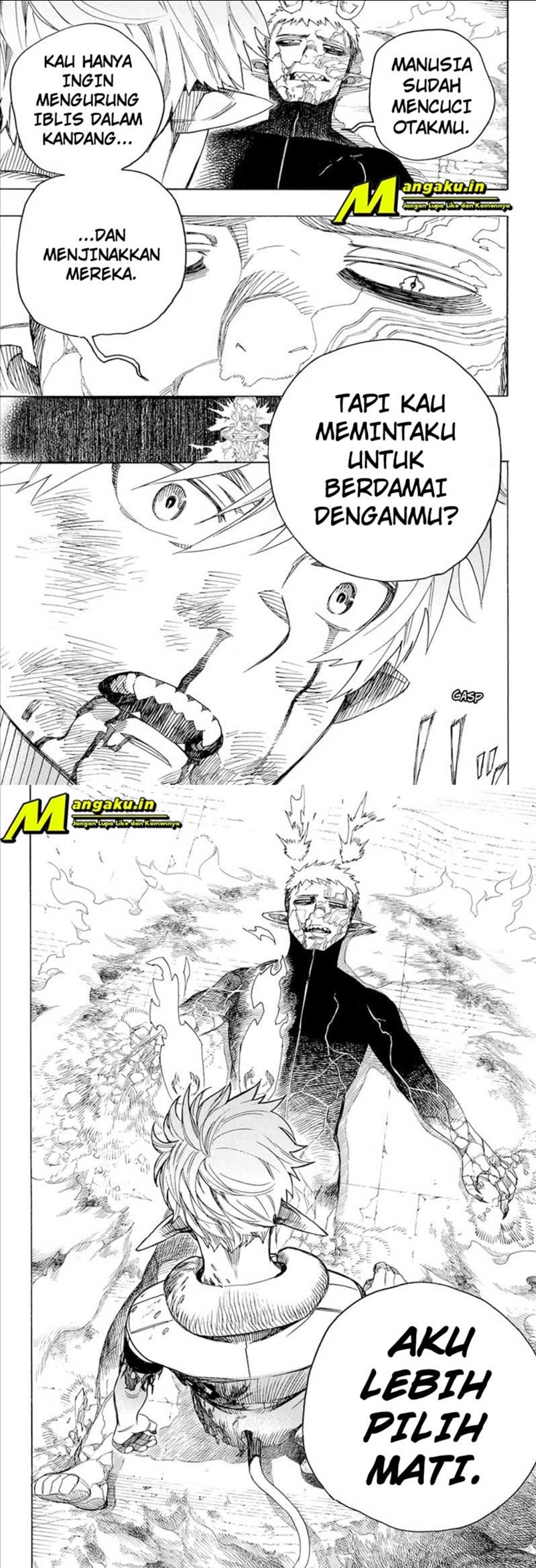 Manga Ao no Exorcist Chapter 138.2 gambar nomor 2
