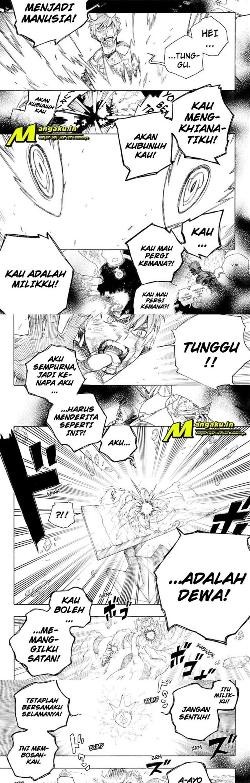 Ao no Exorcist Chapter 138.2 Gambar 4