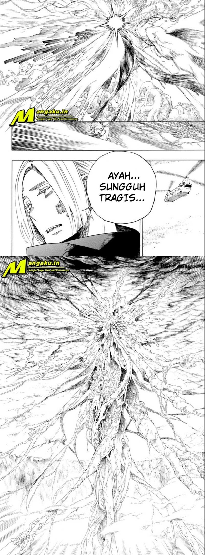 Ao no Exorcist Chapter 138.2 Gambar 7