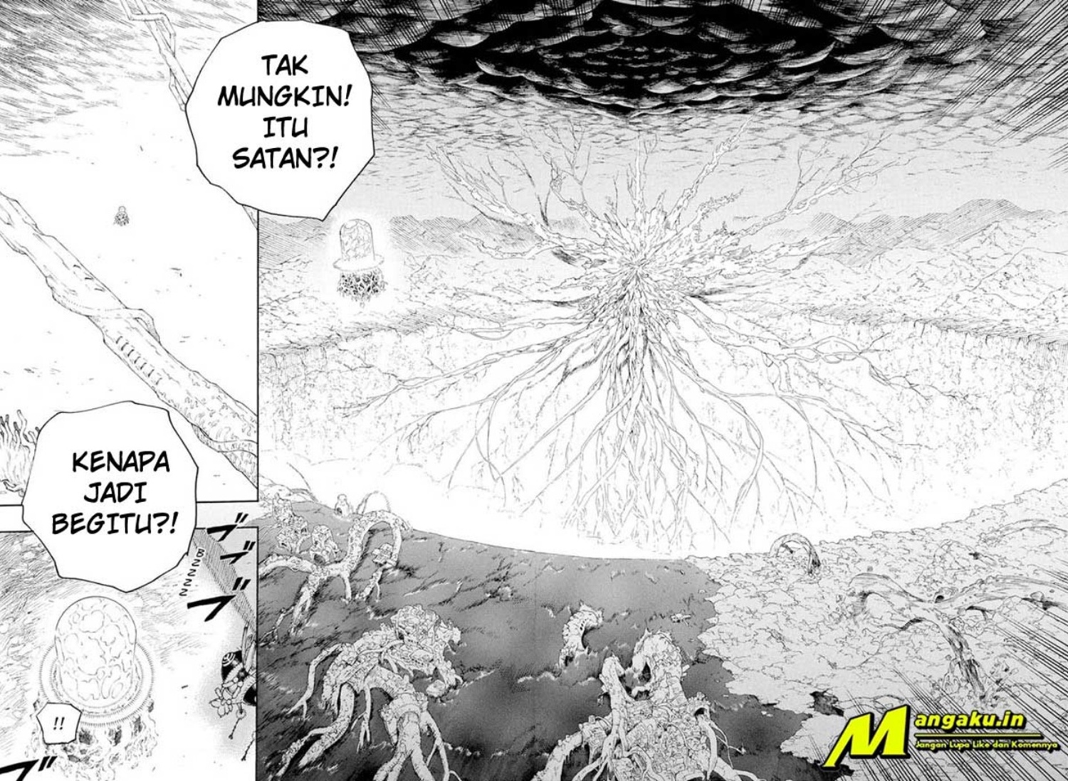 Ao no Exorcist Chapter 138.2 Gambar 8