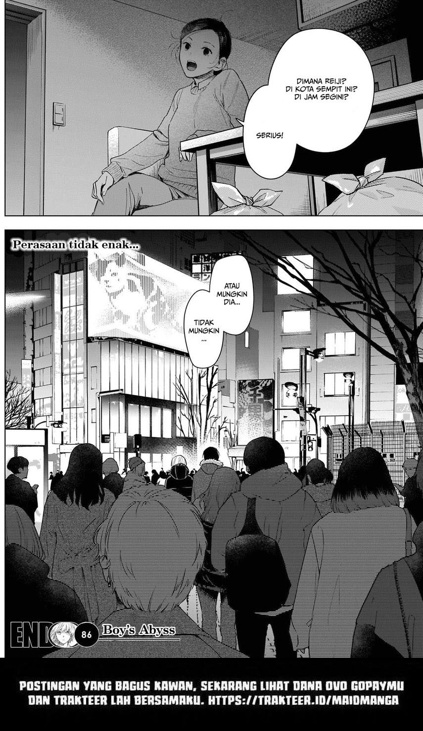 Shounen no Abyss Chapter 86 Gambar 19