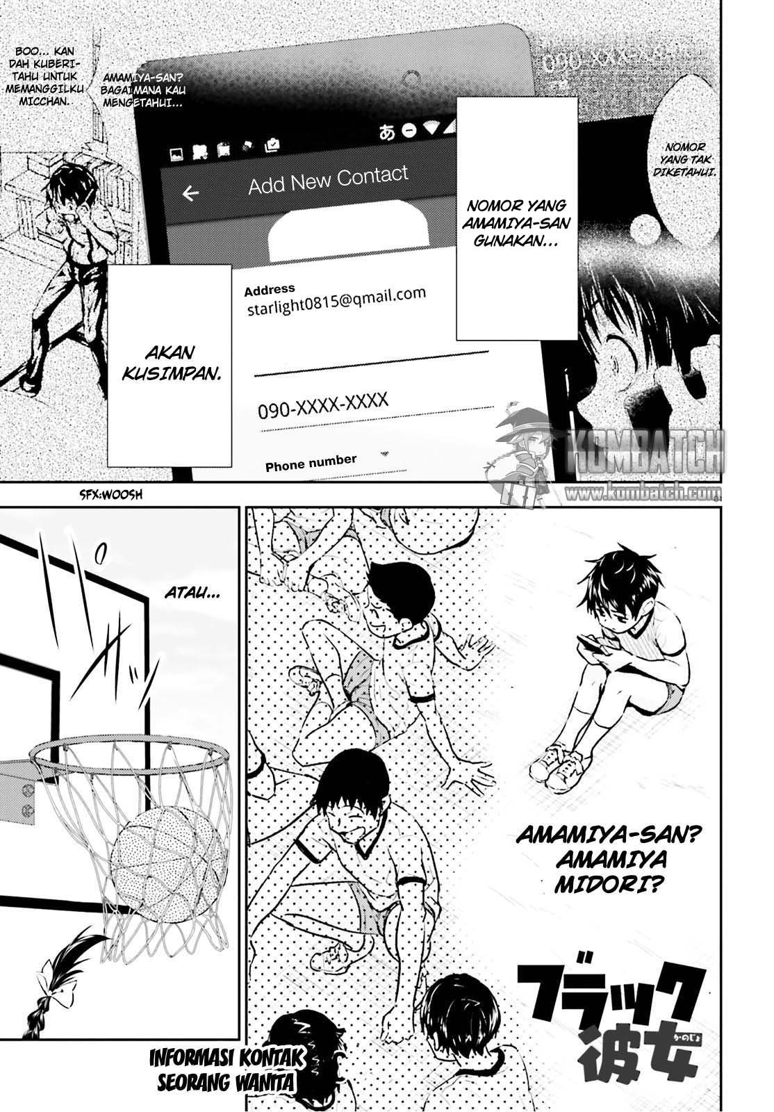 Black Kanojo Chapter 04 Gambar 4