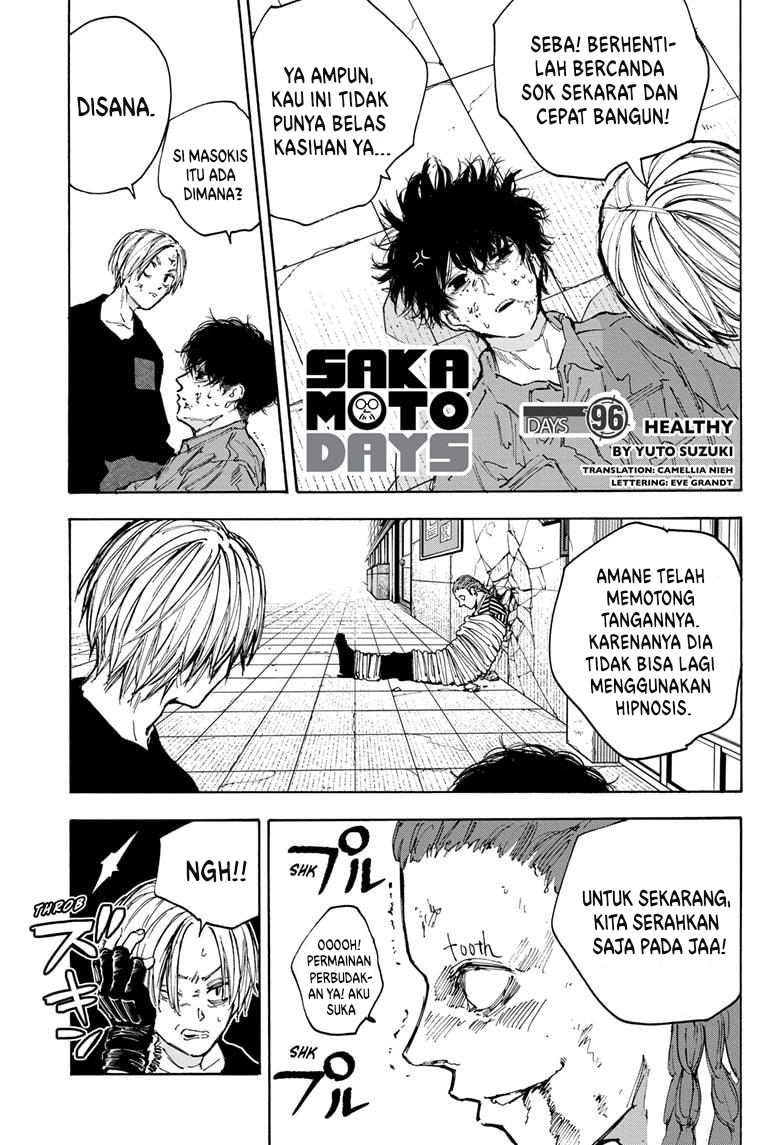 Manga Sakamoto Days Chapter 96 gambar nomor 2