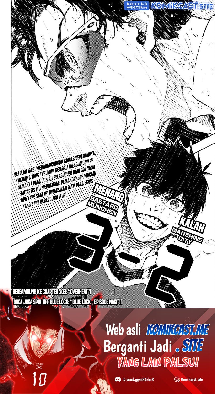 Blue Lock Chapter 202 Gambar 20