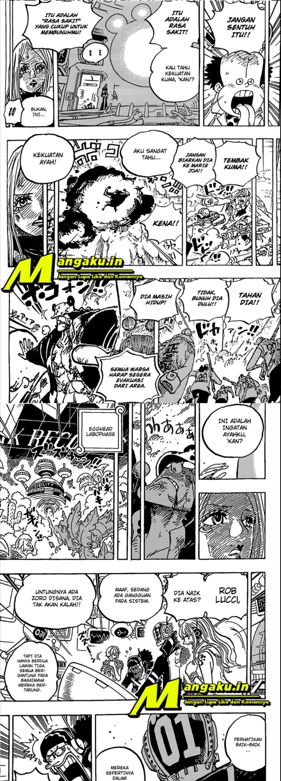 One Piece Chapter 1072 Gambar 8
