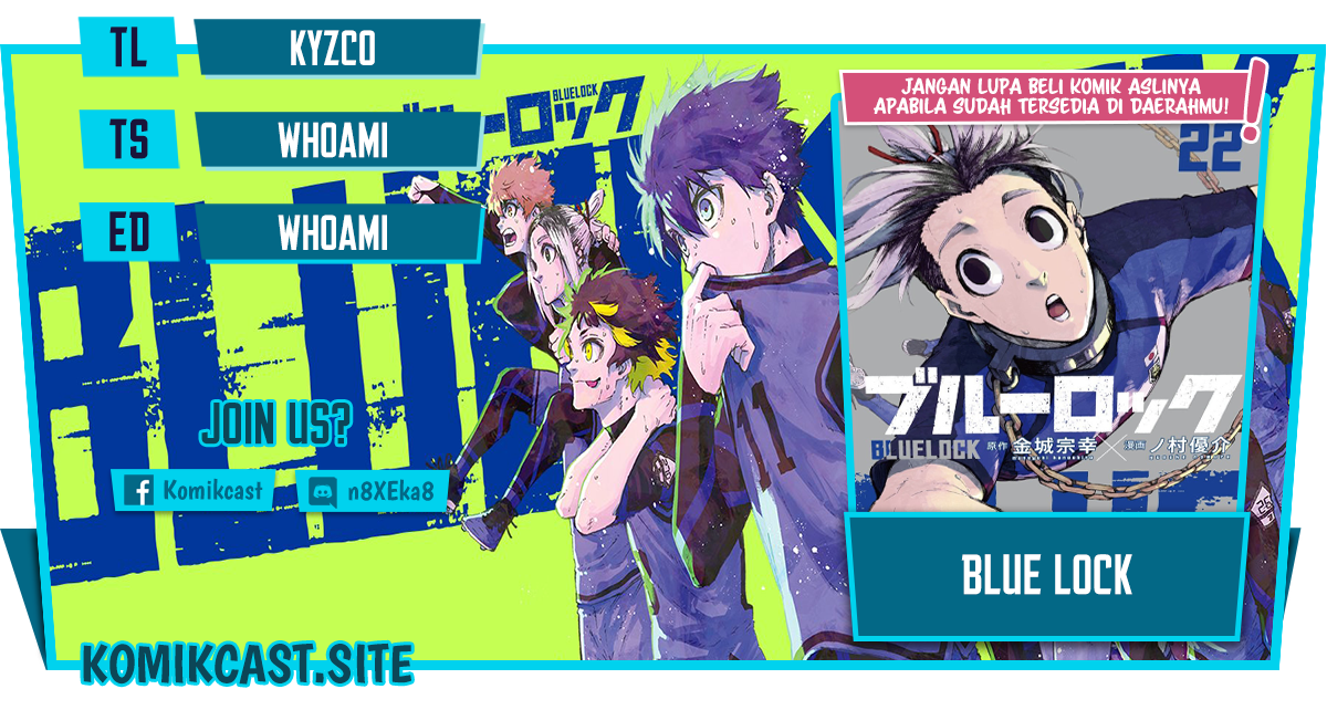 Komik Blue Lock Chapter 203 gambar nomor 1