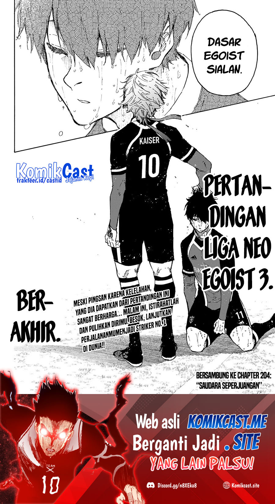 Blue Lock Chapter 203 Gambar 21