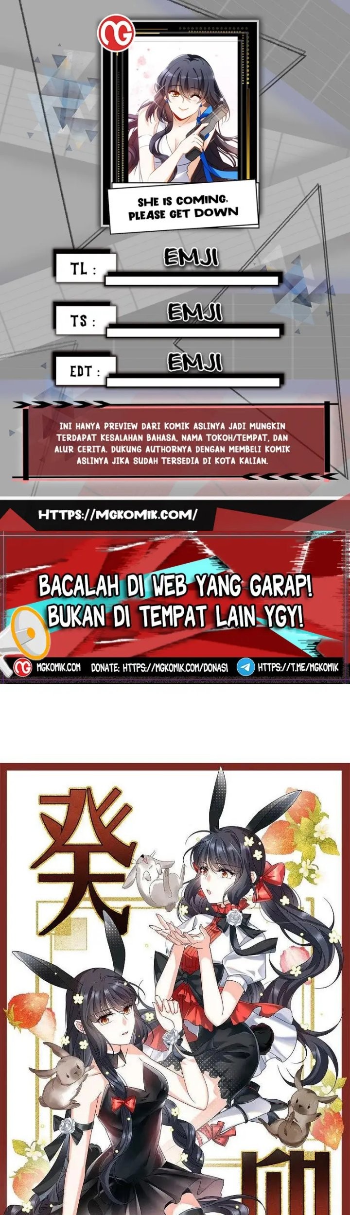 Komik She Is Coming, Please Get Down! Chapter 310 gambar nomor 1