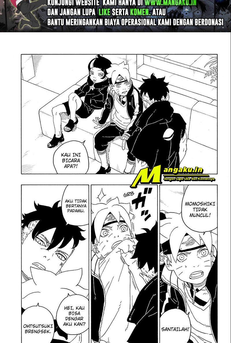 Manga Boruto Chapter 77.1 gambar nomor 2