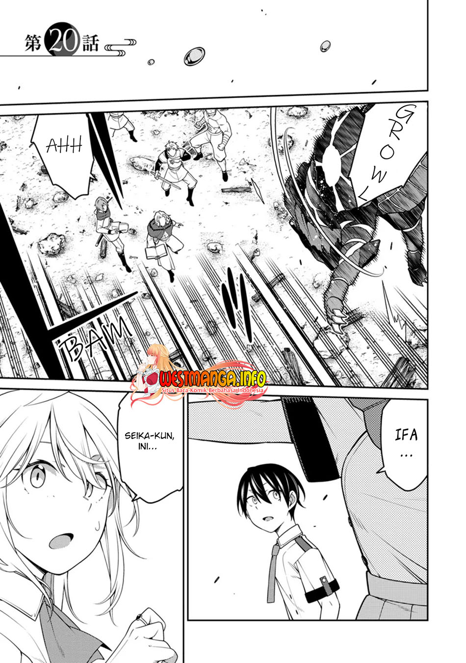 Manga Saikyou Onmyouji no Isekai Tenseiki ~Geboku no Youkaidomo ni Kurabete Monster ga Yowaisugirundaga~ Chapter 20.1 gambar nomor 2