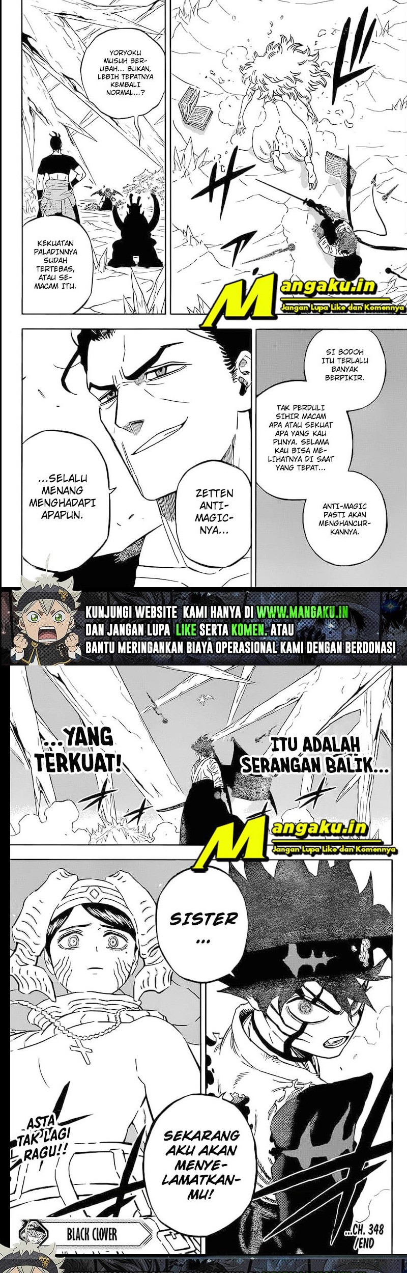 Black Clover Chapter 348 Gambar 10