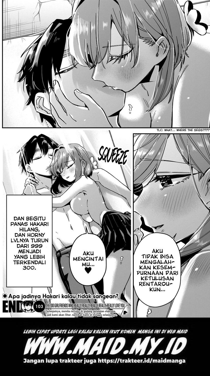 Kimi no Koto ga Dai Dai Dai Dai Daisuki na 100-ri no Kanojo Chapter 103 Gambar 22