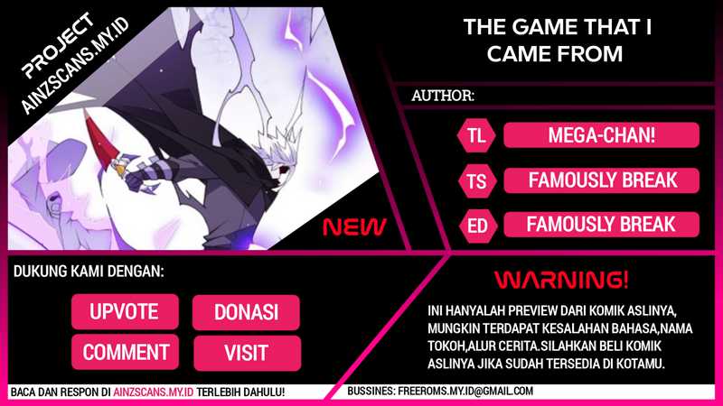 Komik The Game That I Came From Chapter 107 gambar nomor 1