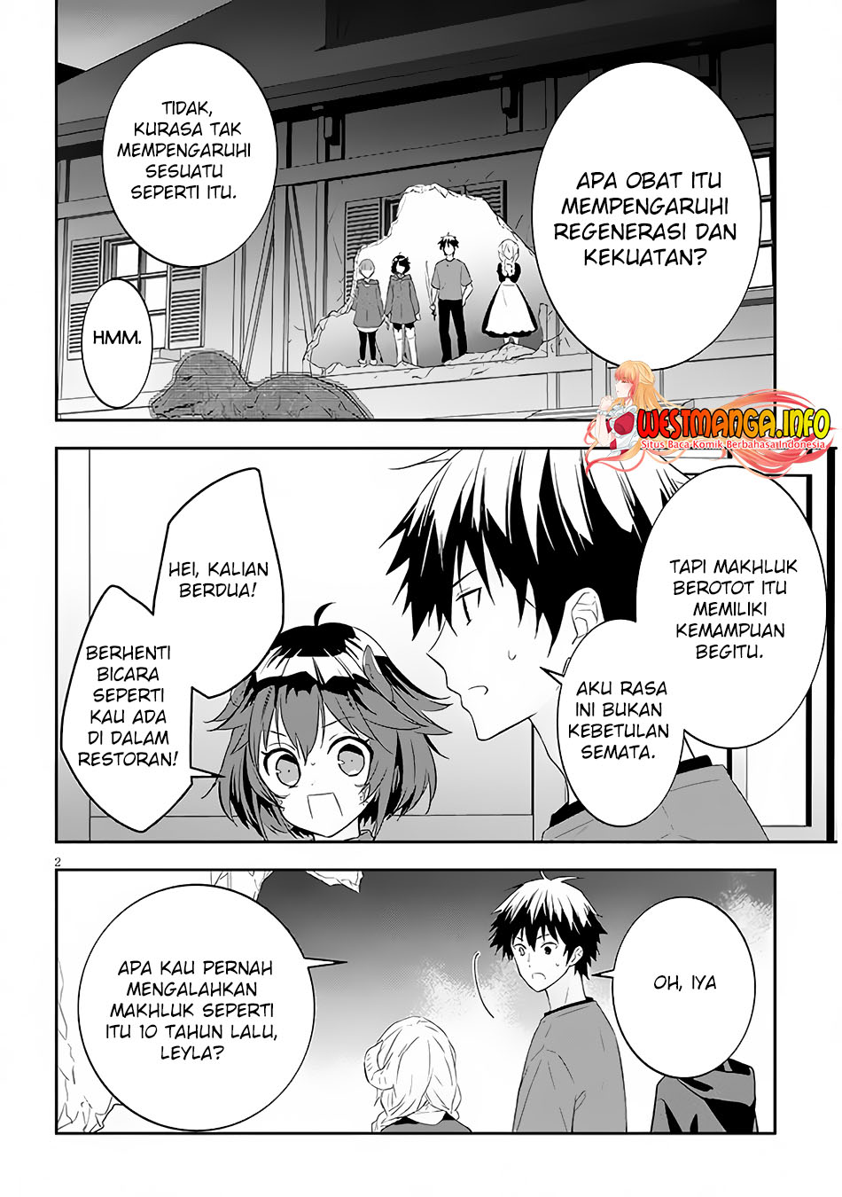 Maou ni Natte node – Dungeon Tsukutte Jingai Musume to Honobono suru Chapter 55.1 Gambar 4